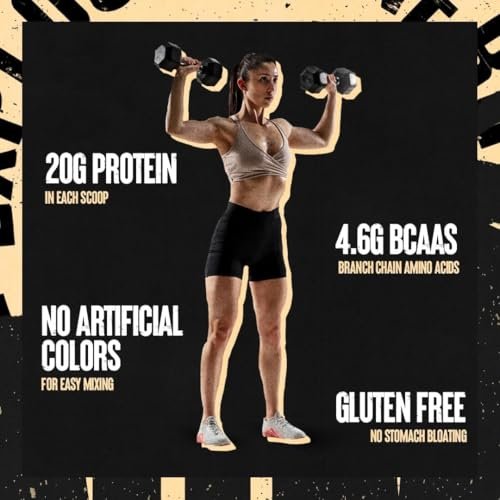 Animal 100% Whey Protein Proben & 25oz BPA-freier Shaker – Instant Eiskaffee Whey mit 20g Protein, 120mg Koffein, Mahlzeitenersatz mit BCAA – Cold Brew Latte, 3 Einzelportionen