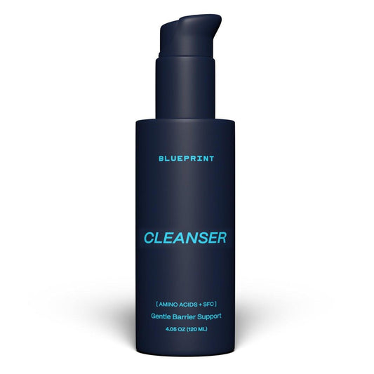 Blueprint Bryan Johnson Sanfte Gesichtsreinigung mit SFC & Hyaluronsäure – Anti-Aging Gel-Reiniger für feste, ausgeglichene & hydratisierte Haut – Vegan • Duftfrei