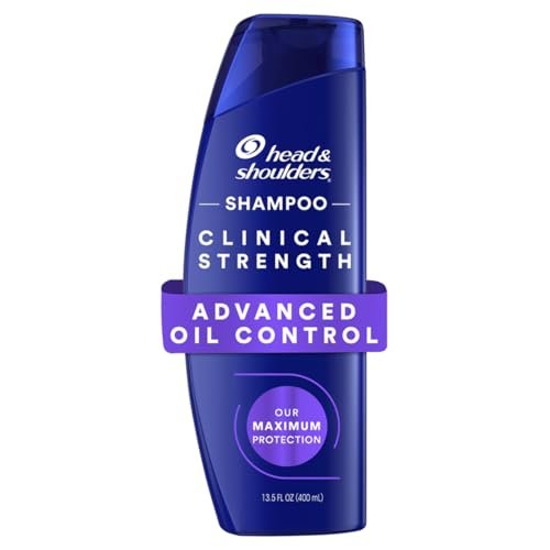 Head & Shoulders Anti-Schuppen Shampoo, Clinical Strength Advanced Oil Control, Rezeptpflichtige Stärke, Zitrusduft, 400 ml