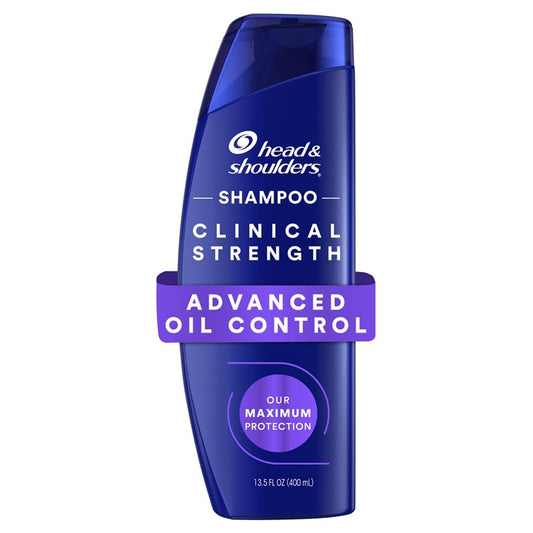 Head & Shoulders Anti-Schuppen Shampoo, Clinical Strength Advanced Oil Control, Rezeptpflichtige Stärke, Zitrusduft, 400 ml