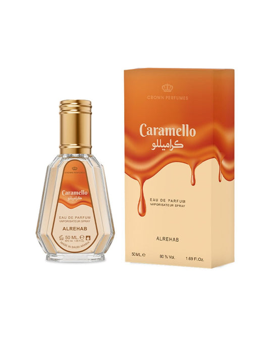 Al-Rehab Caramello Eau de Parfum Spray 50 ml – verführerisch süßer Duft