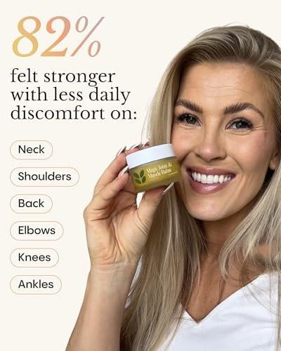 Frøya Organics Entspannender Körperbalsam | Arnika & Eukalyptus mit Bienenwachs | Sanfter Massagebalsam für Schultern, Knie & Rücken | Angereichert mit Rosmarin, Kampfer & Ringelblumenextrakt | 30 ml
