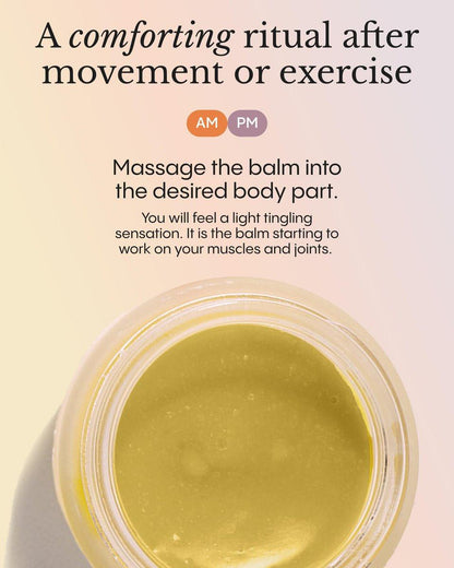 Frøya Organics Entspannender Körperbalsam | Arnika & Eukalyptus mit Bienenwachs | Sanfter Massagebalsam für Schultern, Knie & Rücken | Angereichert mit Rosmarin, Kampfer & Ringelblumenextrakt | 30 ml