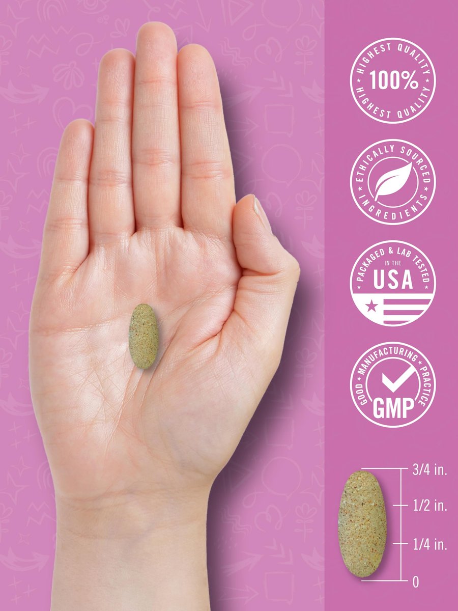 Carlyle Teen Multivitamin für Mädchen | 60 Kapseln | Einmal täglich | Leicht verdaulich mit Probiotika & Enzymen | Mit Eisen | Non-GMO, Glutenfrei