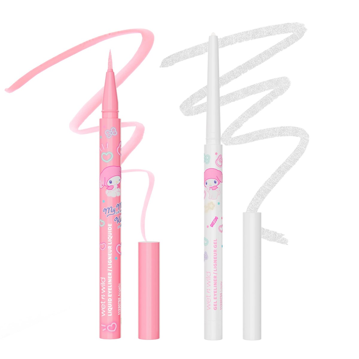 wet n wild My Melody und Kuromi Liquid & Gel Eyeliner Set - Bunny Bloom