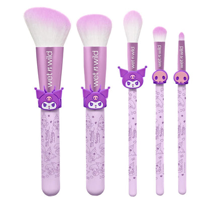 wet n wild My Melody und Kuromi 5-teiliges Make-up-Pinselset