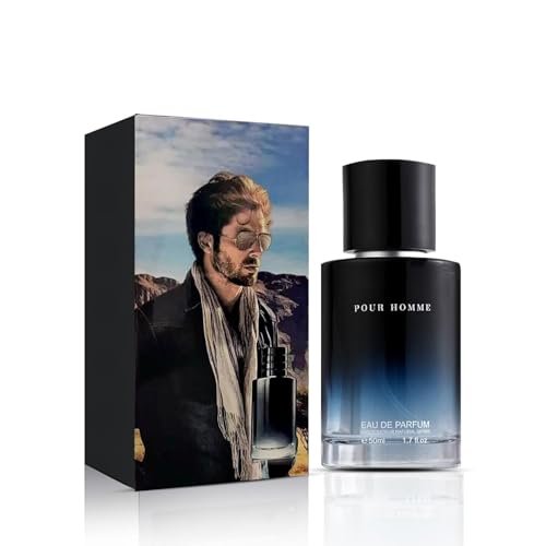 Herren Duft Parfüm, Eau de Toilette für Männer – Frisch, Warm, Einzigartig, Reichhaltig – 50 ml / 1,7 Fl Oz – Langanhaltender Duftspray, tragbar – Geschenk