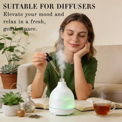 Pfirsich ätherisches Öl für Aroma-Diffusor, Luftbefeuchter, Raumduft, Reinigung, Körperpflege, Massage, Yoga, DIY-Kerze, DIY-Seife – CosmicVeil (Pfirsich, 118 ml)