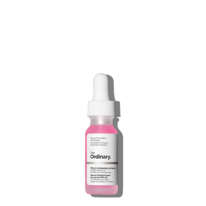 The Ordinary PHA 5% Peeling-Lipid-Lipenserum, feuchtigkeitsspendende nächtliche Lippenpeeling-Behandlung, 15 ml