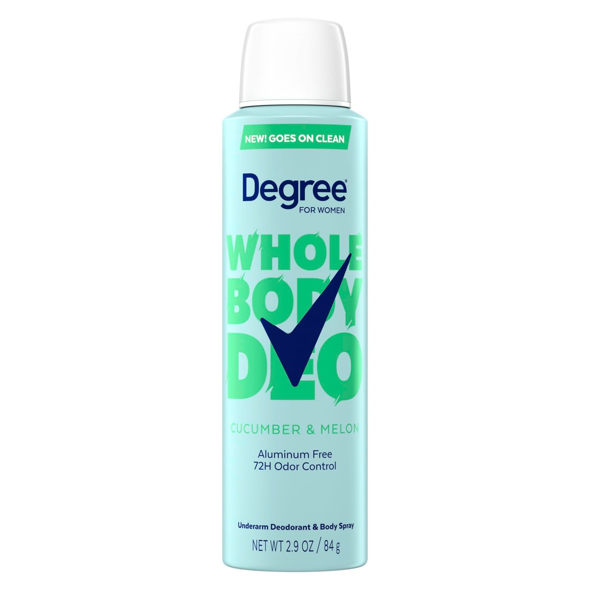 Degree Women Deodorant Spray Gurke & Melone Duft – Aluminiumfrei – 72h Schutz – 2,9 oz