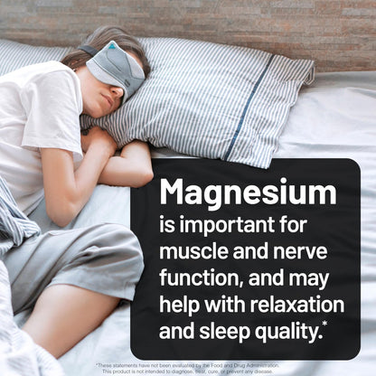 NatureWise Magnesium Glycinat 550mg + Hochdosiertes Vitamin D3 K2 100 mcg - D3 K2 Magnesium Supplement - Chelatiert für hohe Absorption - Knochenunterstützung - Non-GMO, USA hergestellt - [30-Tage-Vorrat]