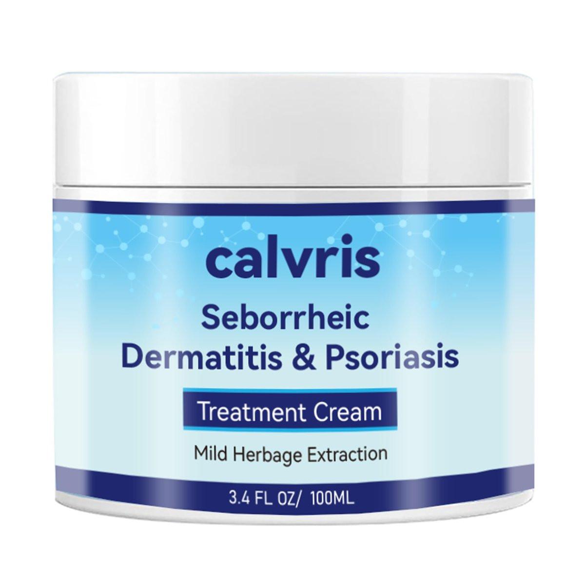 Calvris Scalp Comfort Balm – Steroidfreie botanische Formel für trockene, juckende Kopfhaut & Haut, 100 ml | Natürliche beruhigende Linderung mit kühlendem Effekt