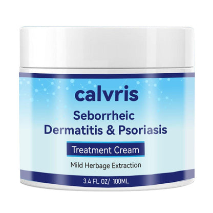Calvris Scalp Comfort Balm – Steroidfreie botanische Formel für trockene, juckende Kopfhaut & Haut, 100 ml | Natürliche beruhigende Linderung mit kühlendem Effekt
