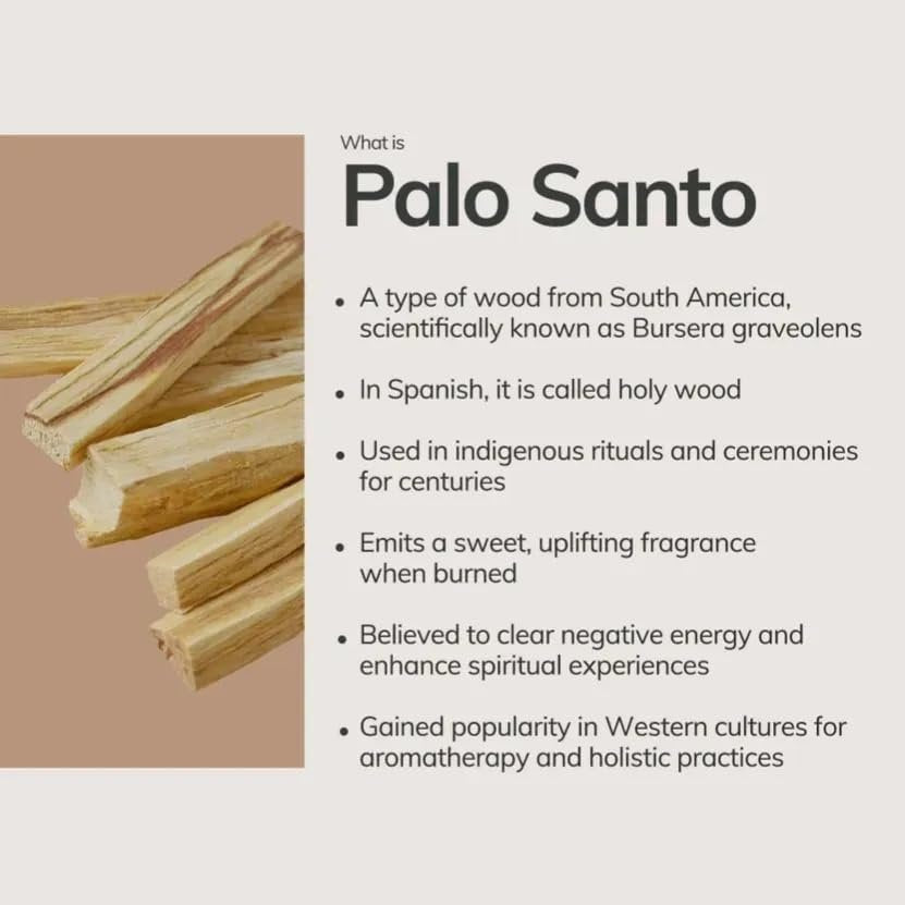 Palo Santo Smudge Spray – Energie-Reinigungs- & Aura-Reinigungs-Mist, Reiki-aufgeladen mit reinen ätherischen Ölen für Meditation, Entspannung und spirituelle Reinigung