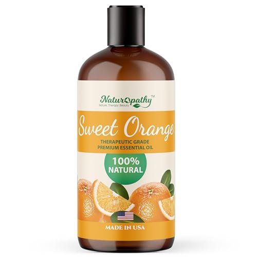 Naturopathy Süßes Orangenöl therapeutische Qualität Premium-Öl - Riesige 16 fl. oz - Perfekt für Aromatherapie und Entspannung