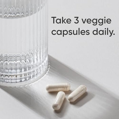 Sports Research® Biotin-Infused Collagen Peptides Complex mit Hyaluronsäure – 5 Multi-Kollagentypen für Haare, Haut und Gelenke* - Glutenfrei · Nicht-GVO · 90 Kapseln
