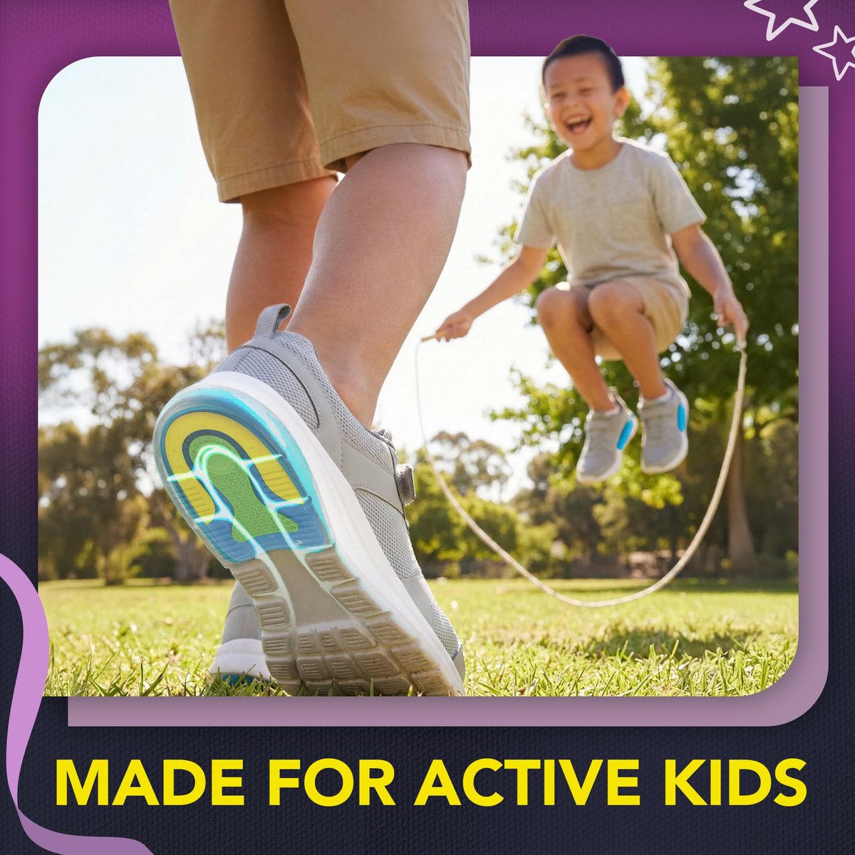 Ballotte Fersenschalen für Kinder – Stoßdämpfende Gel-Ferseneinlagen bei Morbus Severus & Plantarfasziitis – Weiche TPE-Polster für Sport & Alltag – Passend für Schuhgröße 3–9, 4er-Pack