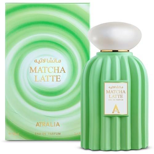 Atralia Matcha Latte Eau de Parfum – Süßer & langanhaltender Gourmand-Duft inspiriert von Matcha-Tee mit Vanille, Toffee & Tonkabohnen – einzigartiges Unisex-Parfüm für den Alltag & als Geschenk