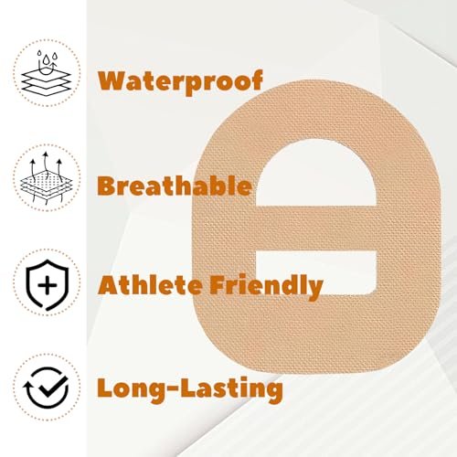 Nepia Omnipod 5 Overpatches 30er-Pack Hautfarben | Wasser- & Schweißfeste Patches | 14-Tage-Haftung | Hypoallergen & Latexfrei für Empfindliche Haut