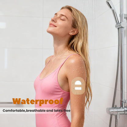 Nepia Omnipod 5 Overpatches 30er-Pack Hautfarben | Wasser- & Schweißfeste Patches | 14-Tage-Haftung | Hypoallergen & Latexfrei für Empfindliche Haut