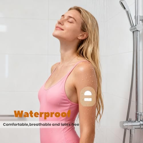 Nepia Omnipod 5 Overpatches 30er-Pack Hautfarben | Wasser- & Schweißfeste Patches | 14-Tage-Haftung | Hypoallergen & Latexfrei für Empfindliche Haut