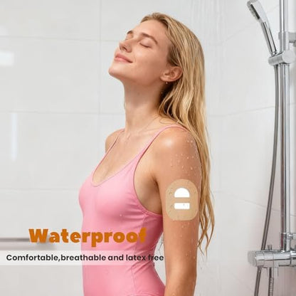 Nepia Omnipod 5 Overpatches 30er-Pack Hautfarben | Wasser- & Schweißfeste Patches | 14-Tage-Haftung | Hypoallergen & Latexfrei für Empfindliche Haut