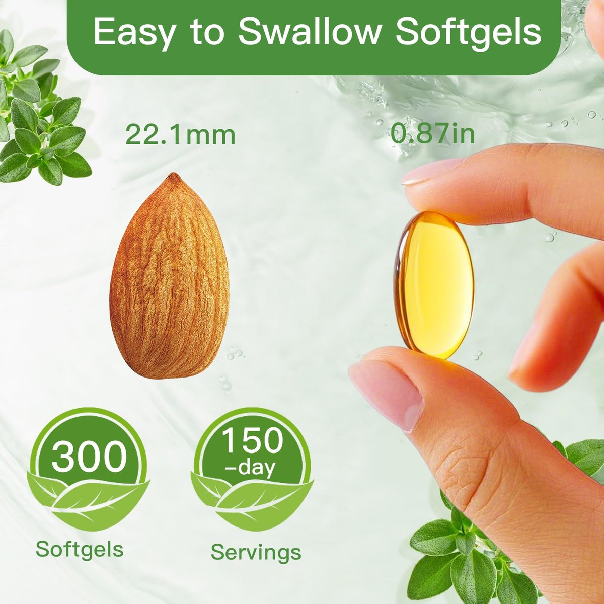 ZEYARUIBO Oreganoöl mit Schwarzkümmelöl – 2-in-1 Oreganoöl Kapseln Bio, 300 Stück | Pflanzlich, Nicht-GVO, Unterstützt Wohlbefinden & Verdauungsgleichgewicht