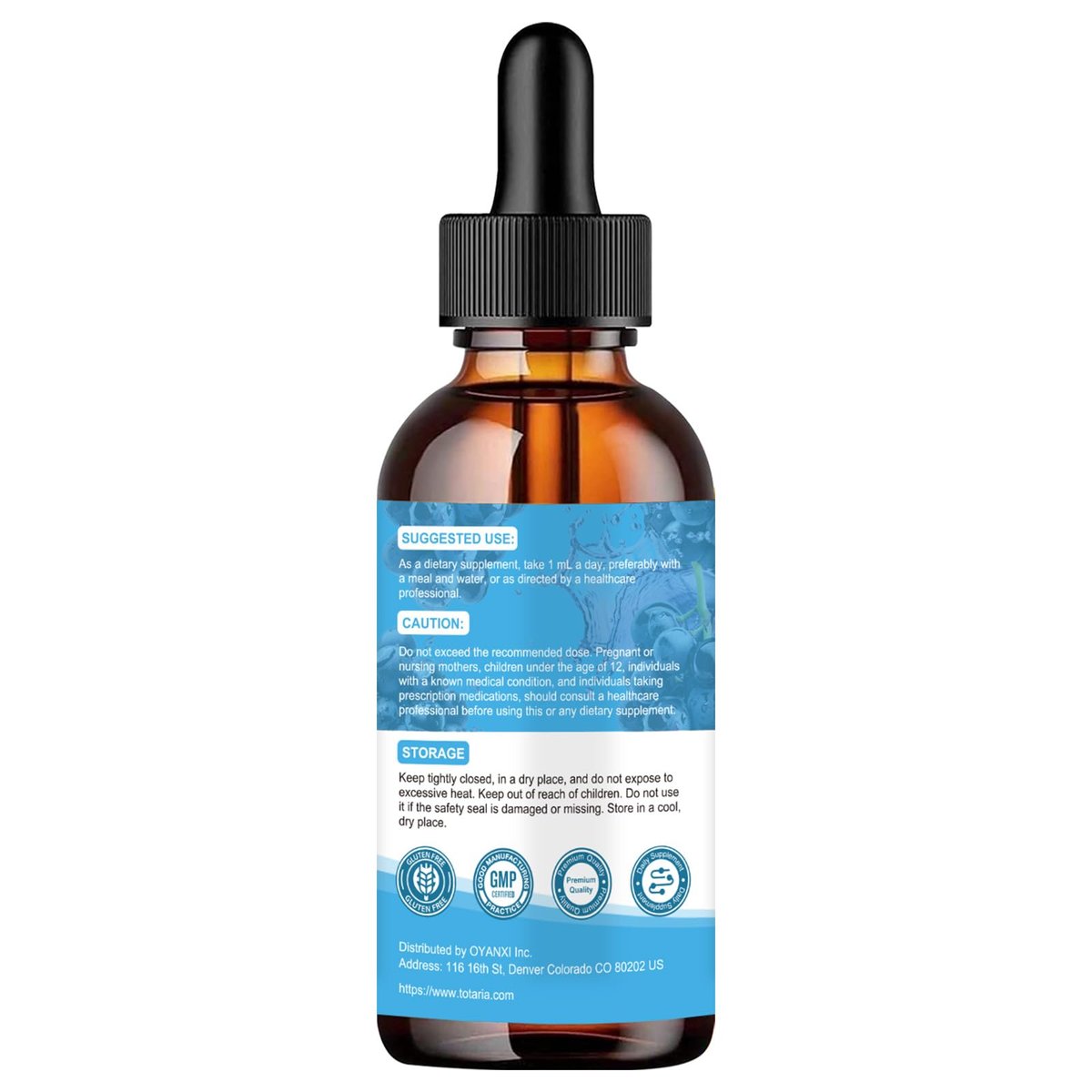 15-in-1 Liposomales Vitamin B Komplex Pro – Zuckerfreie B-Komplex Tropfen mit B1, B2, B3 Niacinamid, Cholin, B5, B6, B7 Biotin, Inositol, Folat, B12, Zink, Lutein, Zeaxanthin, Taurin & Vitamin C, 60 ml
