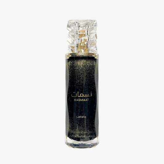 Lattafa Nasmaat – Fruchtig, Blumig, Gourmand, Woody – Eau de Parfum Spray langanhaltender Duft für Unisex, 3,4 Unzen / 100 ml