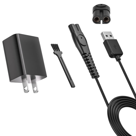 5V Netzteil kompatibel mit Philips Norelco Multigroom MG3919 MG5910 MG7900 MG7910 MG7970 MG3770 MG9520 MG5970 MG9525, Ersatzkabel für Philips 2000 3000 5000 7000 Trimmer, Elektrorasierer