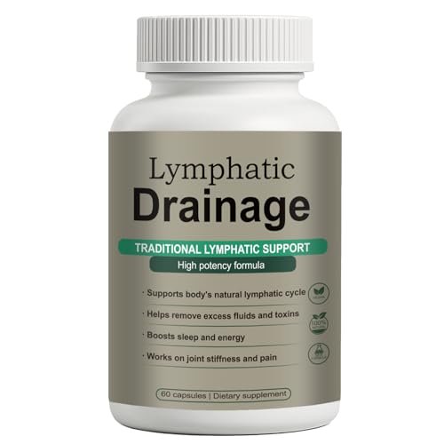 Lymphdrainage Kapseln – Natürliche Kräutermischung mit Löwenzahn, Klette, Kelp & Echinacea – Unterstützt Kreislauf & Flüssigkeitshaushalt