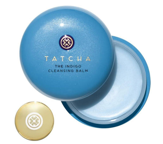 TATCHA The Indigo Cleansing Balm | Sanfter Feuchtigkeitsspender & Make-up-Entferner, parfümfrei, butterweicher Balm, 1,9 oz