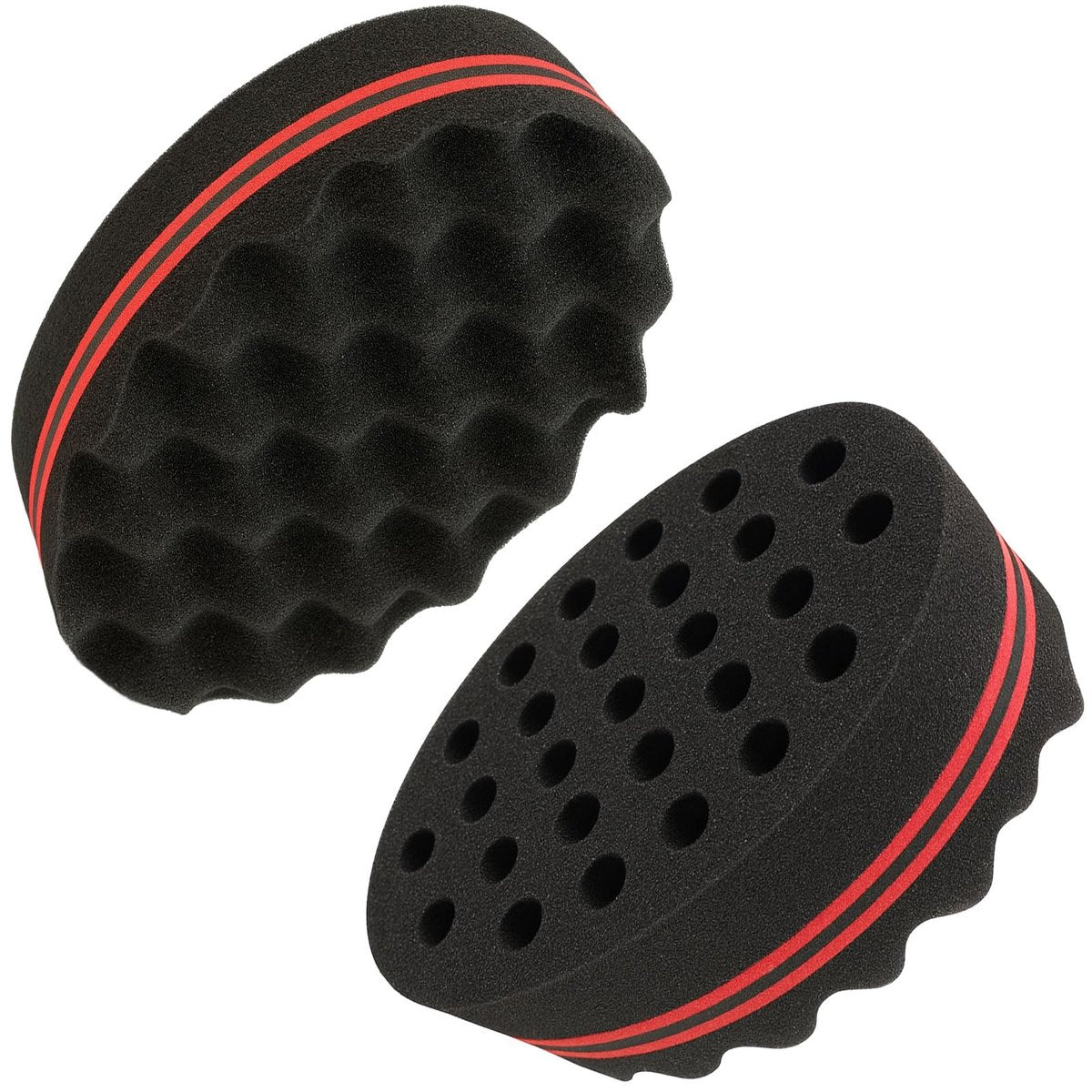 Haar-Twist-Schwamm – Doppelseitiges Barber-Tool für Afro-Locken, Dreads, Curls & Wellen, Unisex-Styling für kurzes und langes Haar (1 Packung)