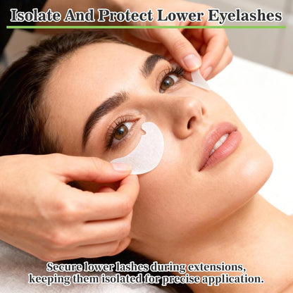 RAQEHO 50 Augenpads für Wimpernverlängerung – Hydrogel-Augenpads für Wimpernverlängerung, Bulk-Augenpads, Parches Para Pestañas, unverzichtbares Zubehör für Wimperntechniker