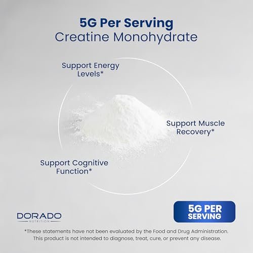 Kreatin-Monohydrat-Pulver 5g | mikronisiert & geschmacksneutral | 60 Portionen 5000mg pro Portion | reines Kreatin-Präparat für Männer & Frauen | unterstützt Muskelwachstum, Energie & Erholung | Non-GMO & vegan