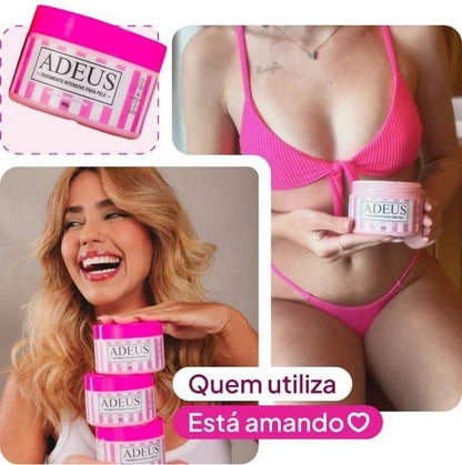 ADEUS Original Intensive Hautpflege, Straffende Körpercreme 300g – Anti-Cellulite und Dehnungsstreifen