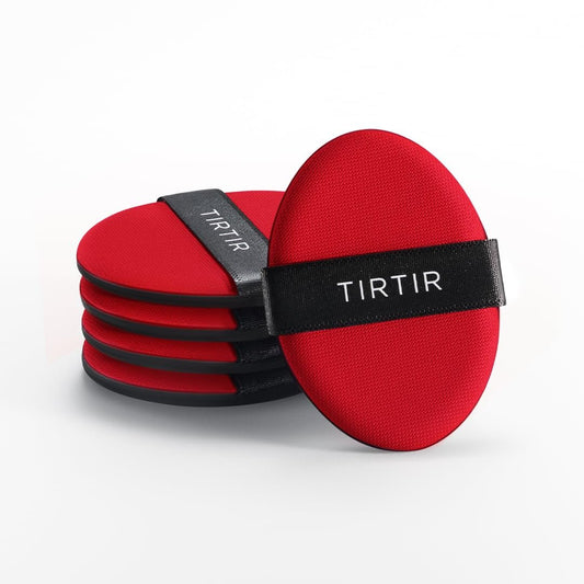 TIRTIR Soft-shell Cushion Puff 5 Stück – Original Make-up Schwamm für makellosen Teint
