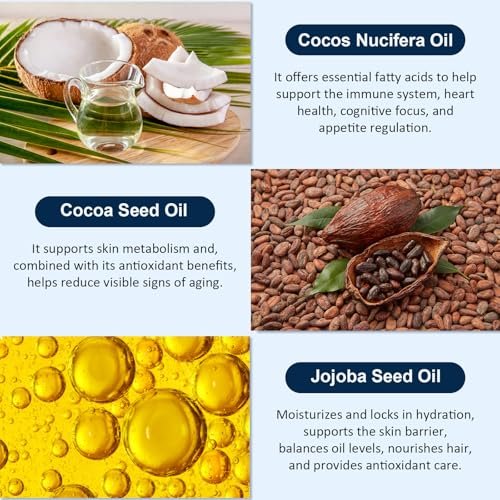 Scar Stick für Narben nach Operationen & Kaiserschnitt – Kakaobutter-Stick mit Vitamin E, 5-in-1 Glättungsformel zur Verbesserung von Textur & Verfärbungen, nicht fettend (0,7 oz)