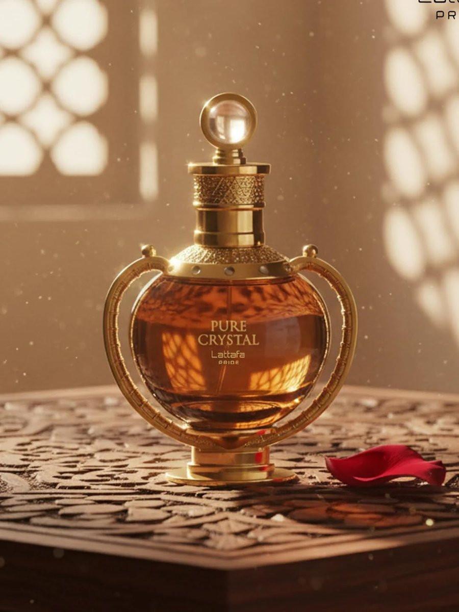 Lattafa Pure Crystal 100ml Unisex Eau de Parfum – Fruchtig, würzig & holzig