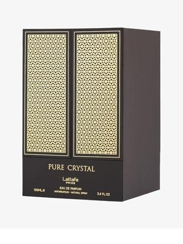 Lattafa Pure Crystal 100ml Unisex Eau de Parfum – Fruchtig, würzig & holzig
