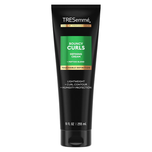 TRESemmé Defining Cream – Leichte Curl-Kontrolle & Feuchtigkeitsschutz mit Peptidkomplex, 9 fl oz