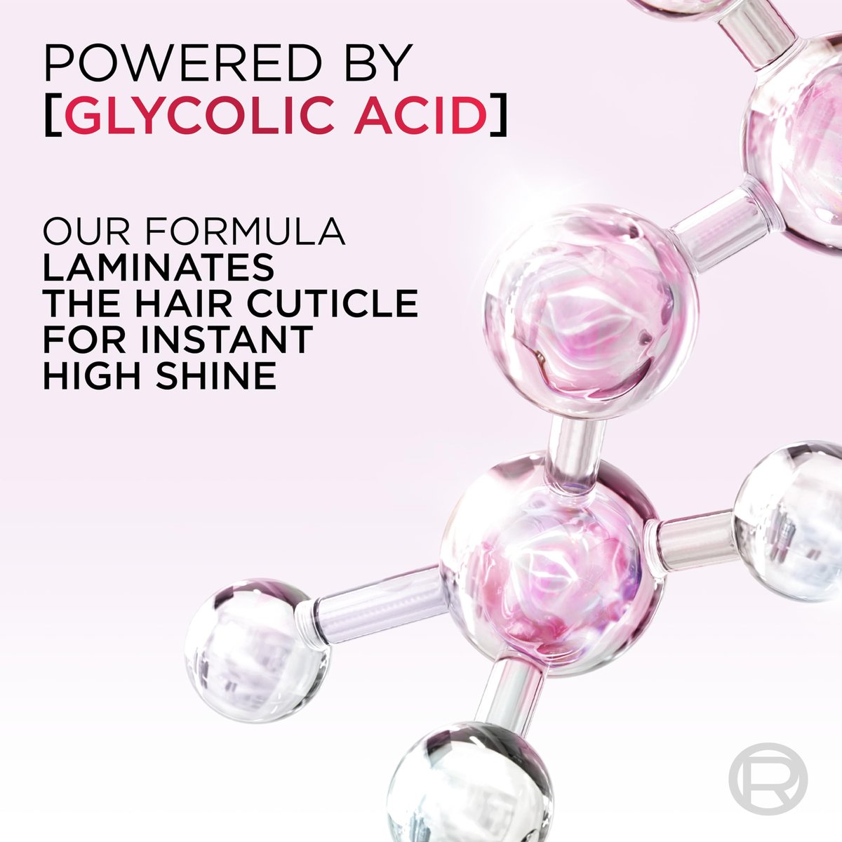 L'Oréal Paris Elvive Glycolic + Gloss Shine Boosting Shampoo – 828 ml – Reinigt und glättet stumpfes, poröses Haar für hohen Glanz