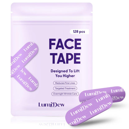 LumiDew Smile Line & Anti-Wrinkle Patches – Gesichts-Tape für Falten, Stirn & Lippen | Japanisches Lifting-Tape & Anti-Falten-Pflaster für die Nacht