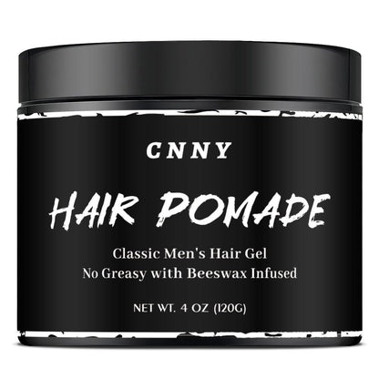 Crownnaturally CNNY Haar Pomade 4oz – Starker Halt & Mittlerer Glanz – Professionelles Haarstyling-Wachs für Männer – Alle Haartypen – Barber Grade Pomade – Leicht Auswaschbar
