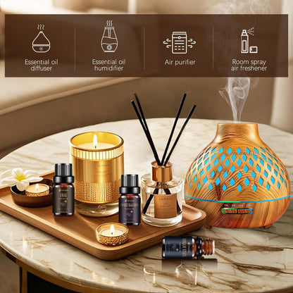 Hotel Collection Diffuser Öl Set – 6x10 ml Duftöl inspiriert von beliebten 5-Sterne-Hotel Düften (My Way, Dream State, Coastal Cabine)