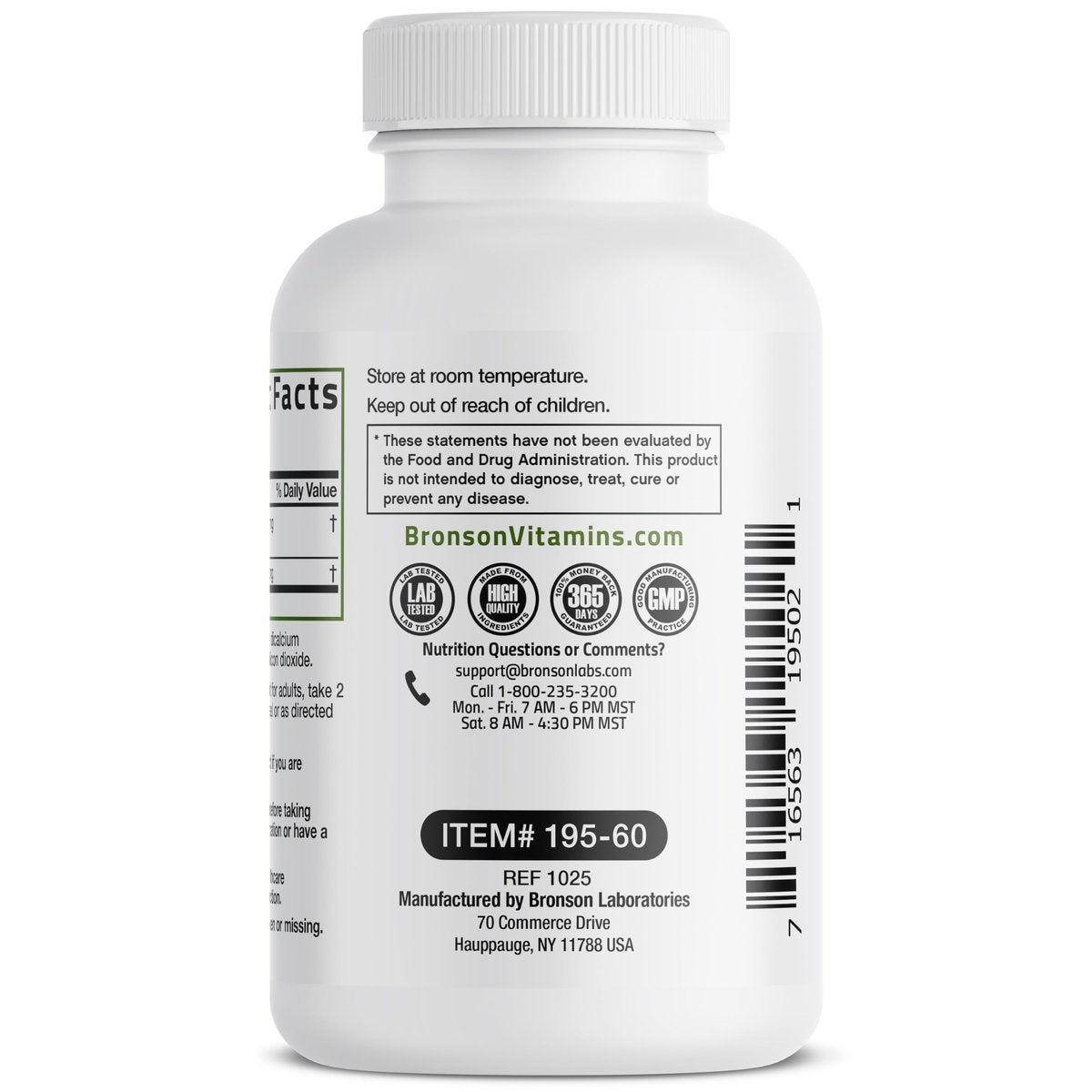 Bronson Quercetin mit Bromelain 2-in-1 Wellness-Unterstützung, Non-GMO, 60 Kapseln
