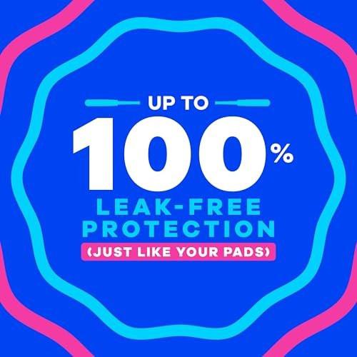 Tampax Starter Kit Multipack, mit LeakGuard Geflecht, Regular/Super Saugstärke, einfacher erster Tampon-Versuch, unparfümiert, 12 Stück