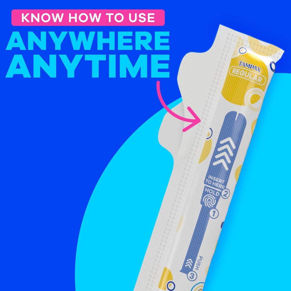 Tampax Starter Kit Multipack, mit LeakGuard Geflecht, Regular/Super Saugstärke, einfacher erster Tampon-Versuch, unparfümiert, 12 Stück