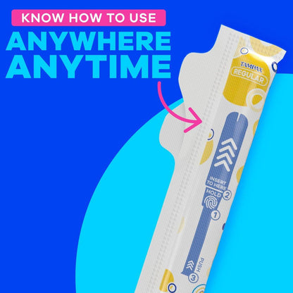 Tampax Starter Kit Multipack, mit LeakGuard Geflecht, Regular/Super Saugstärke, einfacher erster Tampon-Versuch, unparfümiert, 12 Stück