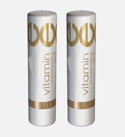 Vitamin E Lippenbalsam Chapstick – Feuchtigkeitsspendender Lippenstift für trockene Lippen, natürliches 2er-Pack, hergestellt in den USA